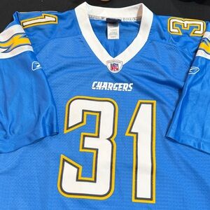 NFL Authentic Blue Jersey with White Trim